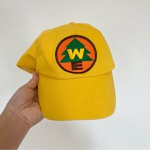 Disney Parks Pixar UP Russell Wilderness Explorer Baseball Cap Hat Yellow Green